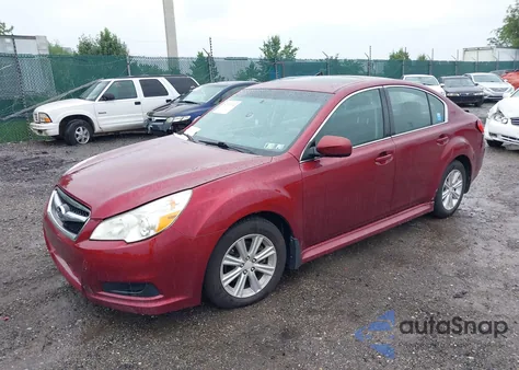 2012 Subaru Legacy 2.5I Premium z USA, uszkodzony, nr VIN 4S3BMBG60C3032033